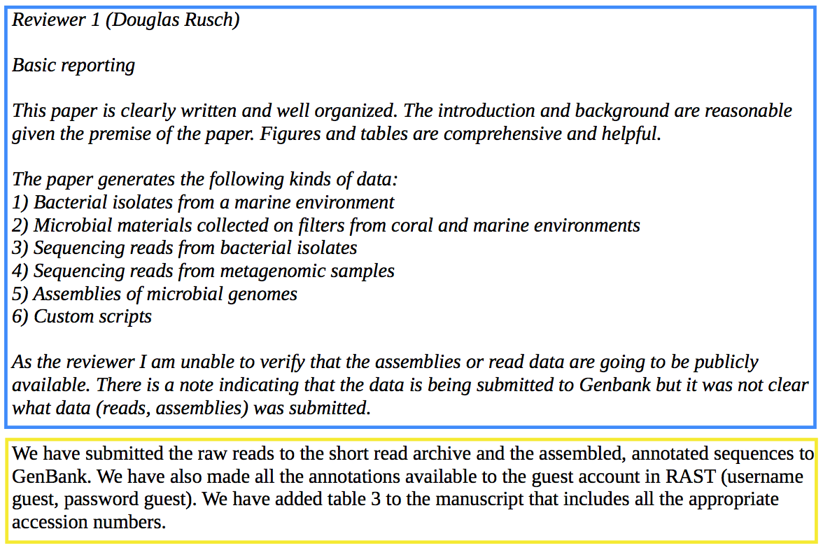 PeerJ response line item responses R.Edwards